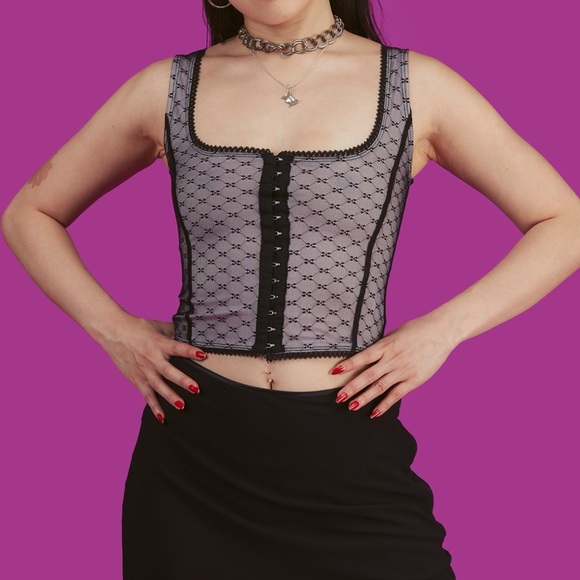 UNIF Tops - unif corset top size medium UNIF Tops - unif corset top size medium